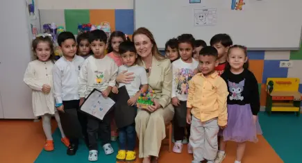Başkan Mutlu, oyun evlerinde miniklerle buluştu