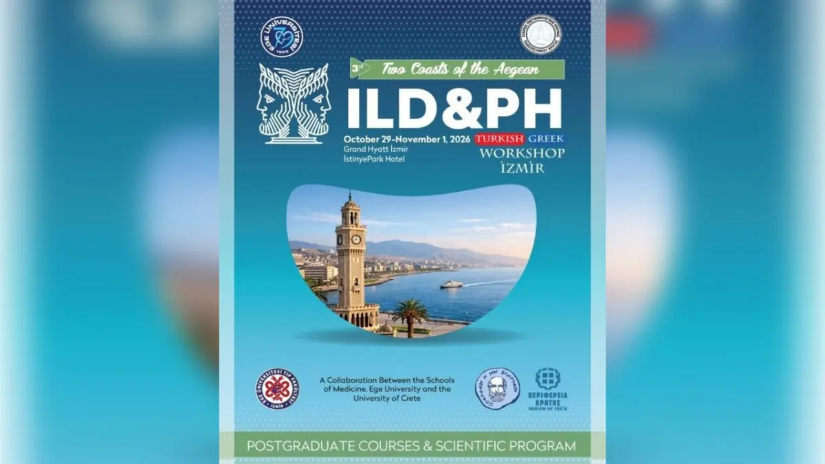 Ege Üniversitesi ve Girit Üniversitesi akciğer hastalıkları için buluşuyor
