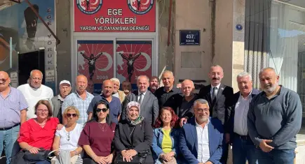 CHP Bornova’dan Ege Yörükler Derneği’ne ziyaret