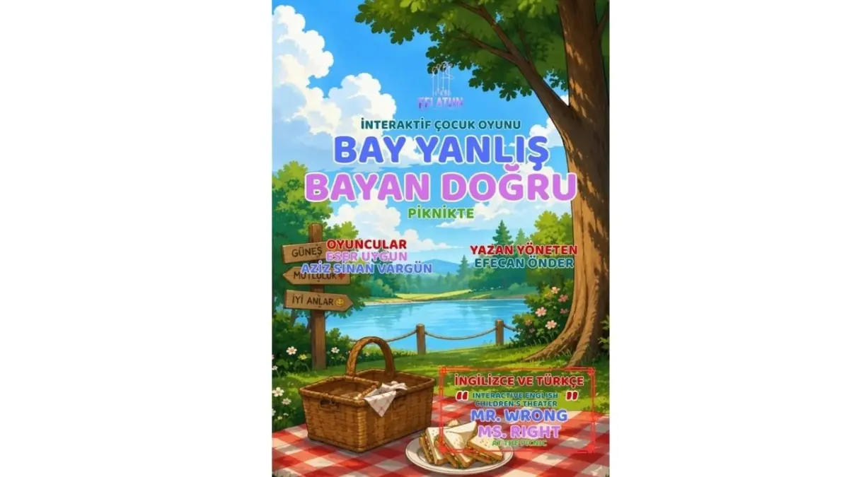 Bay Yanlış ve Bayan Doğru piknik macerasıyla sahnede