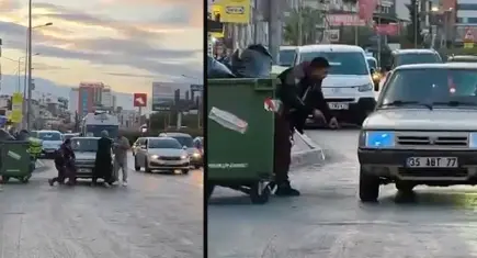İzmir haber: Trafikte tartıştığı kişinin otomobilini tekmeleyen sürücüye 180 bin TL ceza