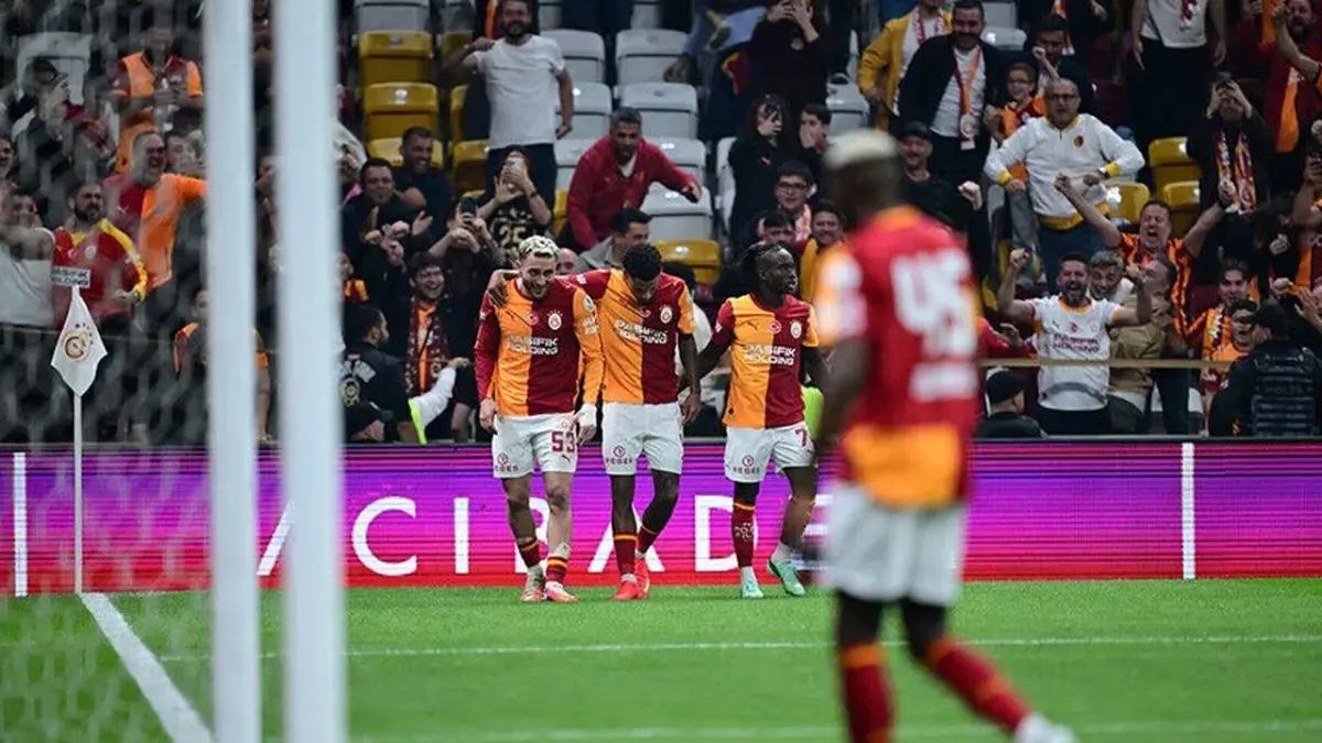 Süper Lig’in 7. haftasında Galatasaray liderlik koltuğunda